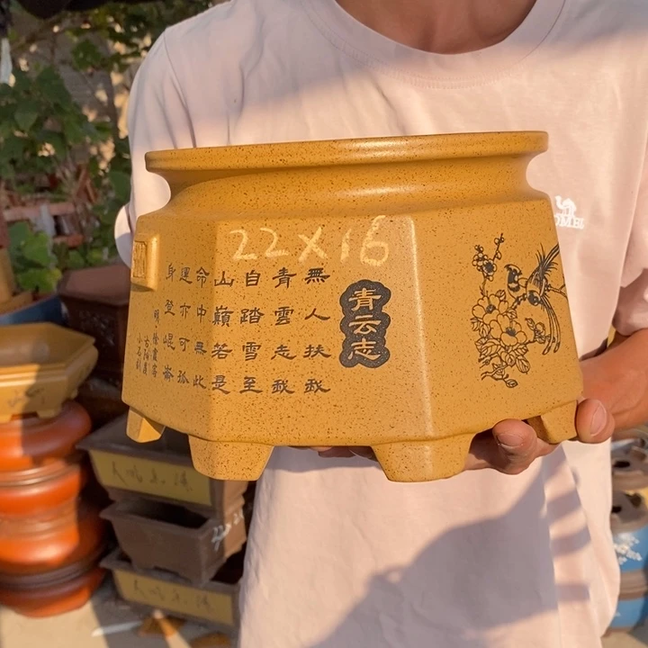 紫砂花盆紫砂艺术学院的