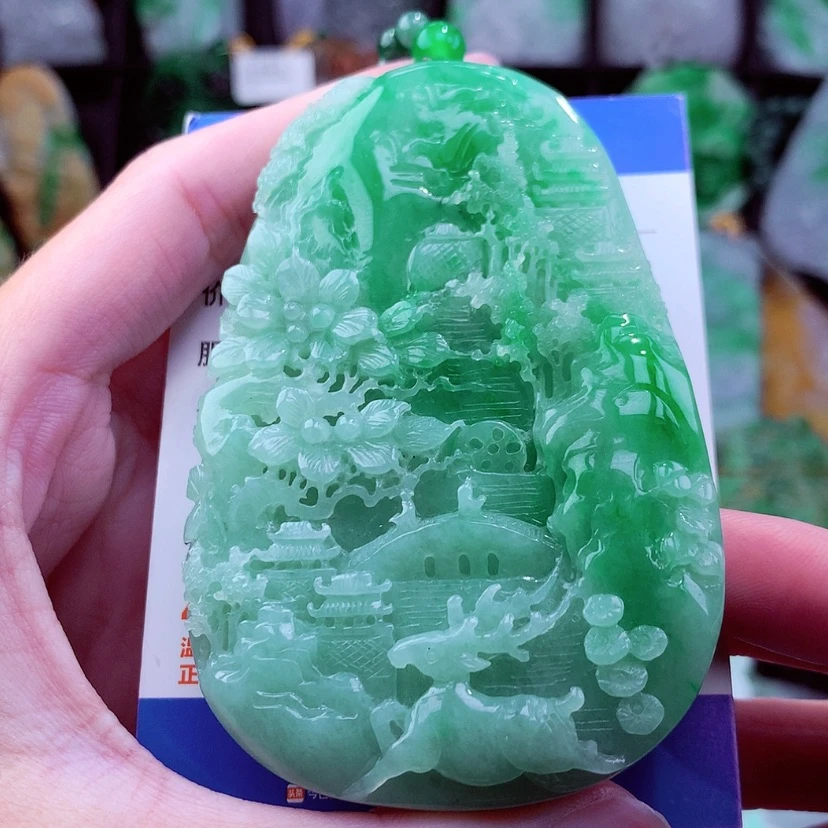 【闪购商品】翡翠颈饰未镶嵌天然