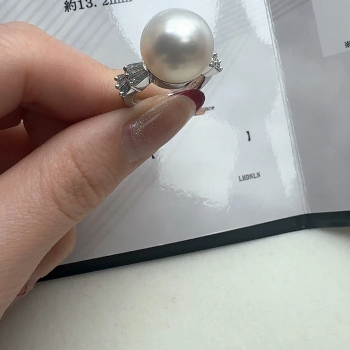 海水珍珠戒指未镶嵌