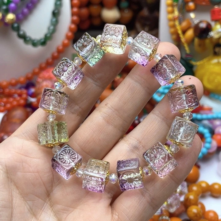 树脂制品37号方糖手串