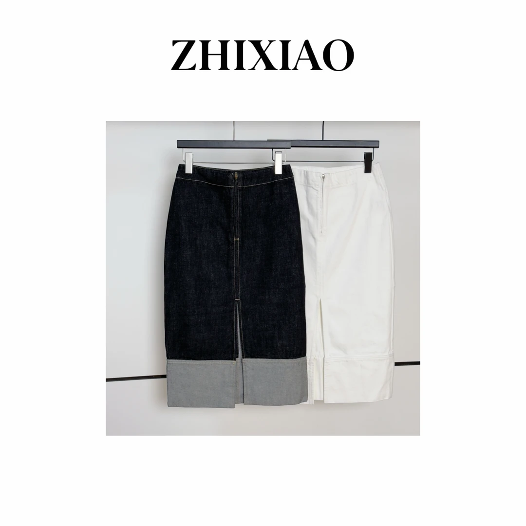 【ZHIXIAO】夏季新款：牛仔半裙220921