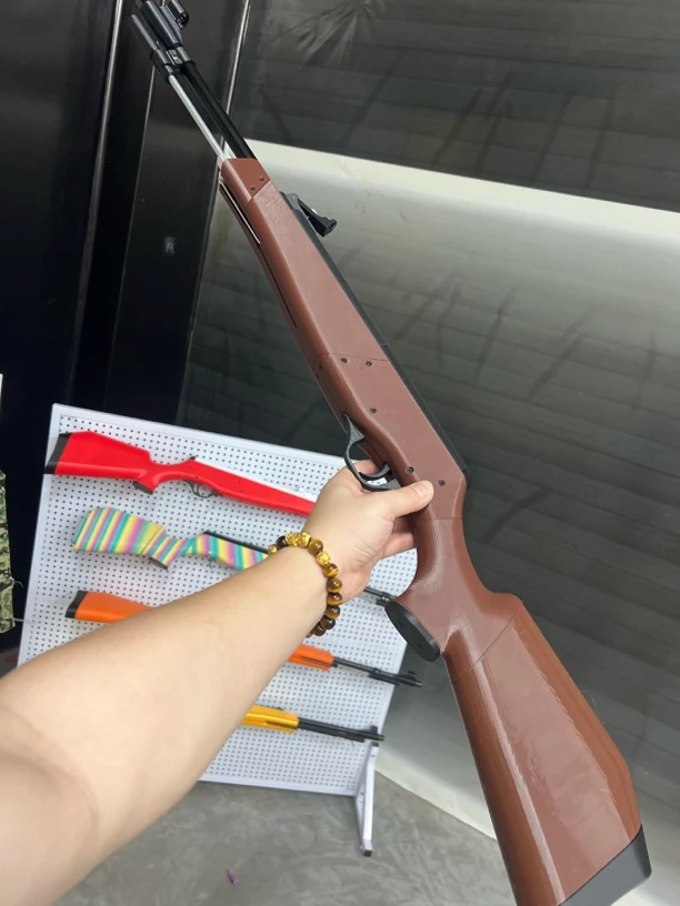 98K软弹狙击步玩具动拉栓上下供弹手动抛壳趣味射击玩具升级版