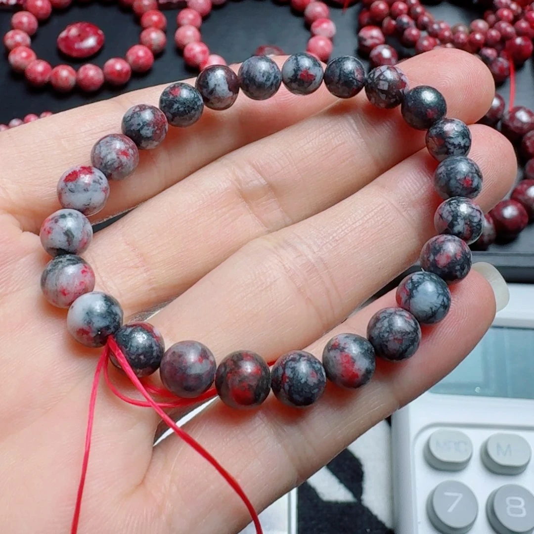 天然辰砂天然原石卡7