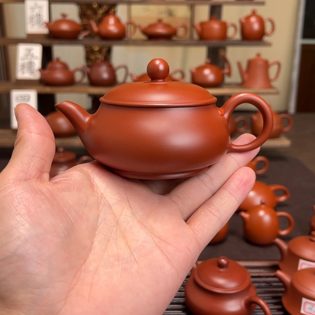 紫砂茶壶超薄明炉120cc