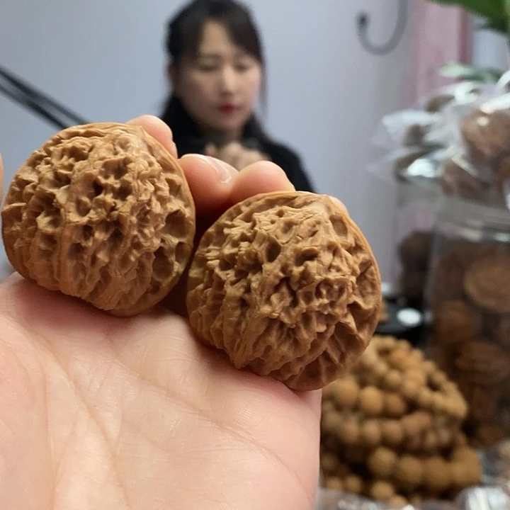 文玩核桃把件40.5老款狮子头
