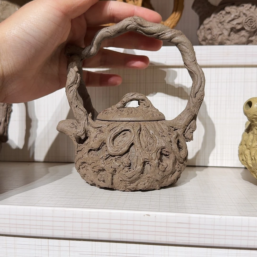 茶壶紫砂老料供春210cc