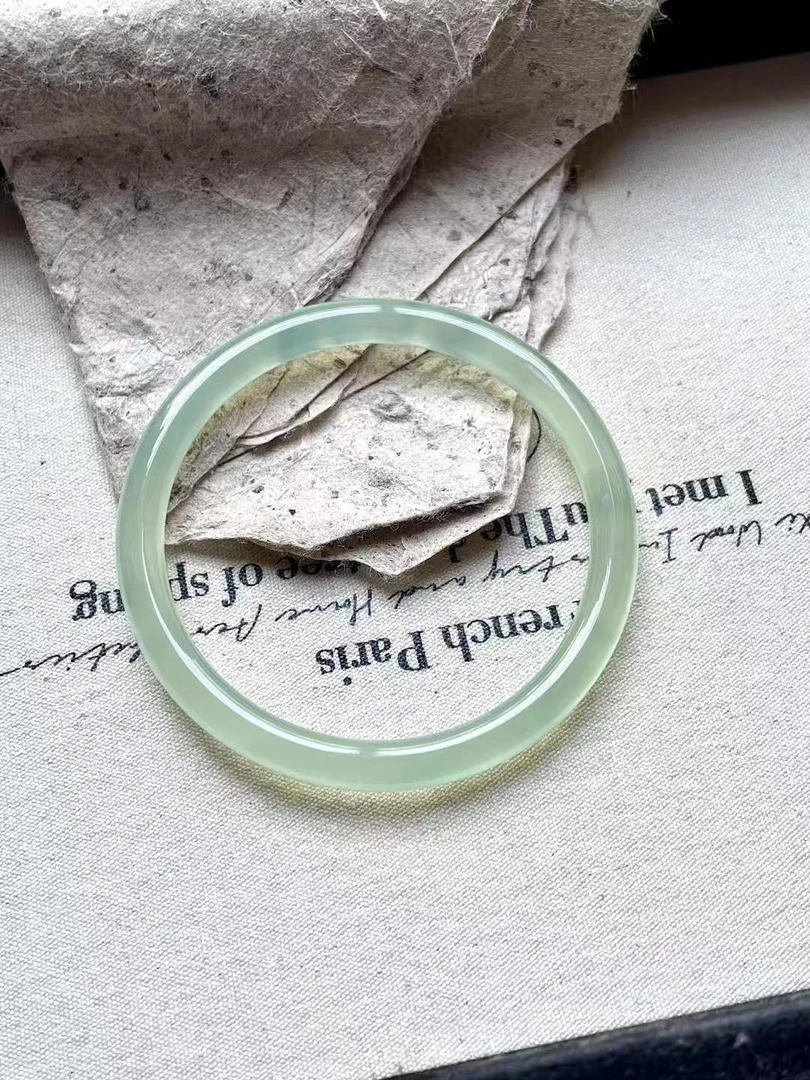 正品玛瑙油青卡6MM叮当美人条自戴送人百搭大气款