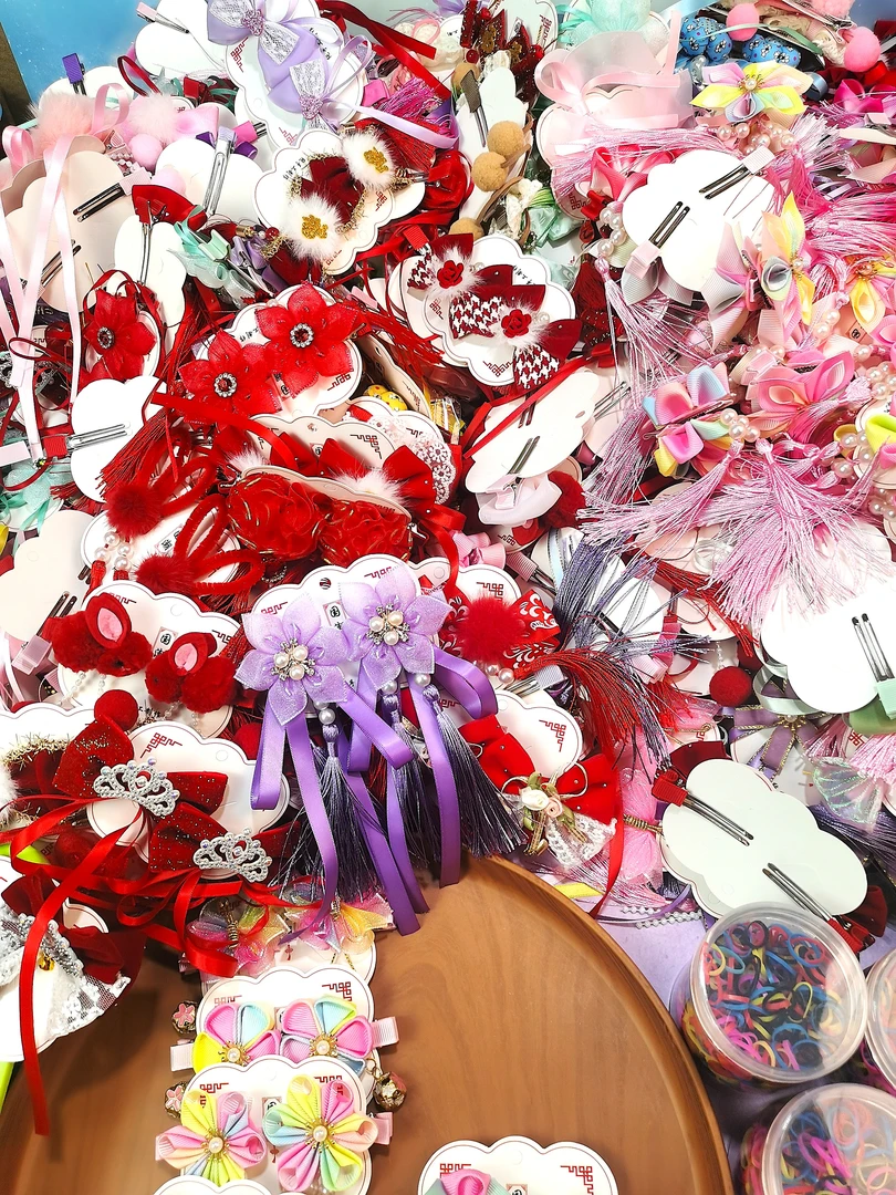 这组很划算女童发夹