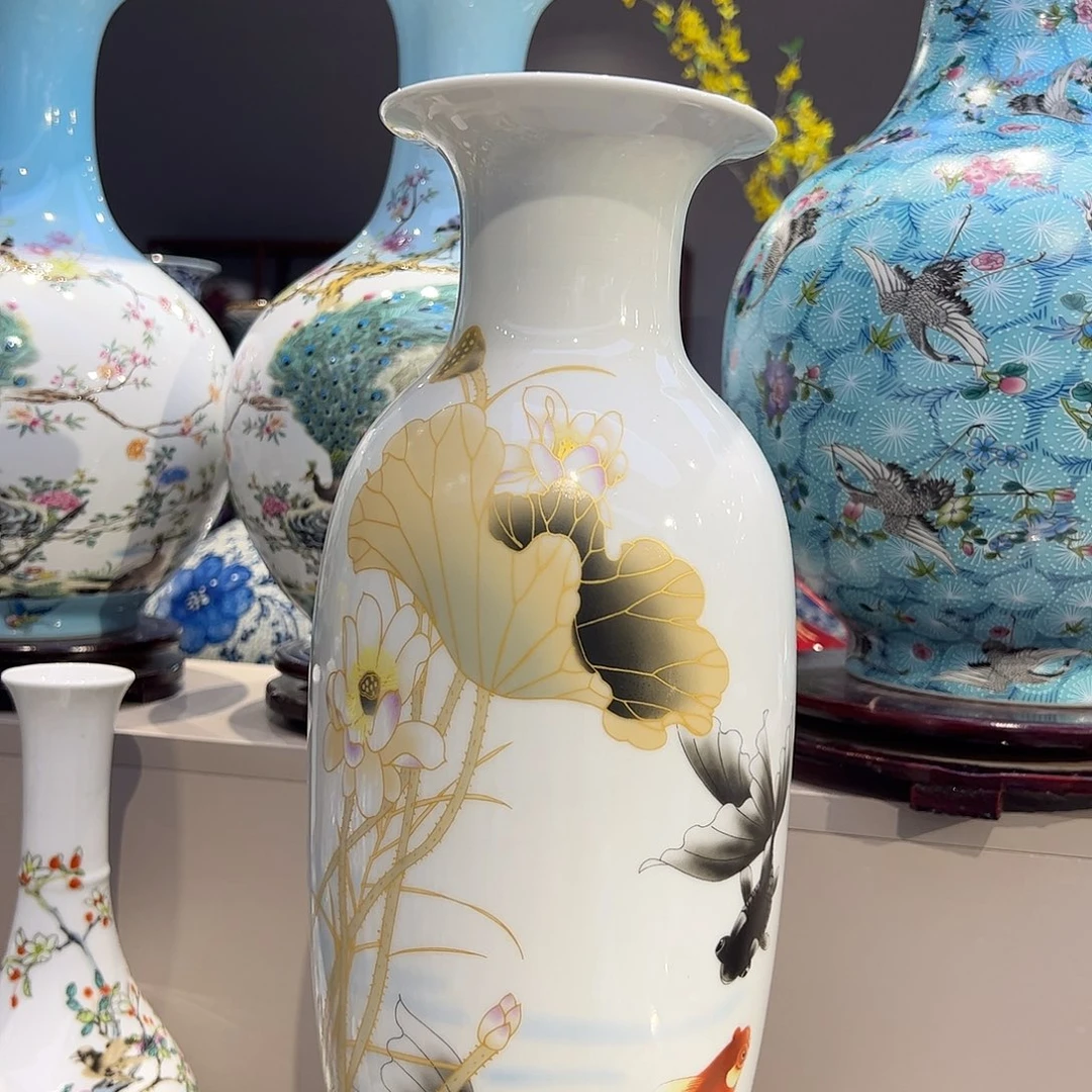 陶摆件景德镇陶瓷摆件36公分一个