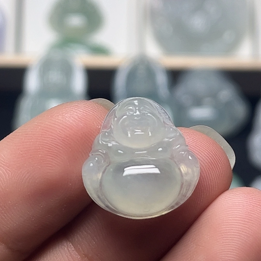 翡翠未镶嵌套链缅甸天然翡翠