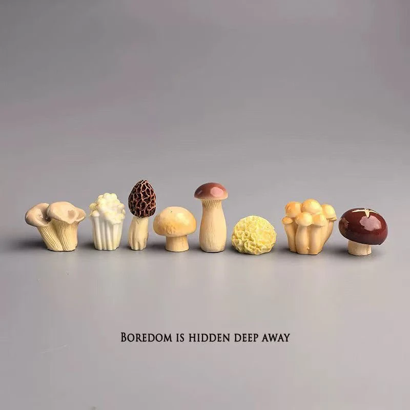 mini可爱菌菇小摆件5.1g