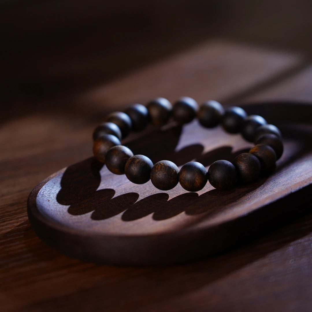 【睿泽鉴宝】绿棋单圈手串 12mm/18.9g HN0275