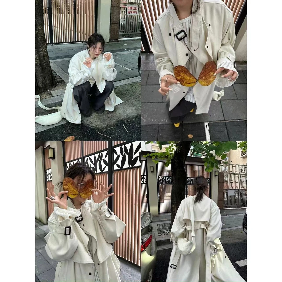 徐秋阳  率性女孩  百搭时尚休闲设计感显瘦显白外套11630