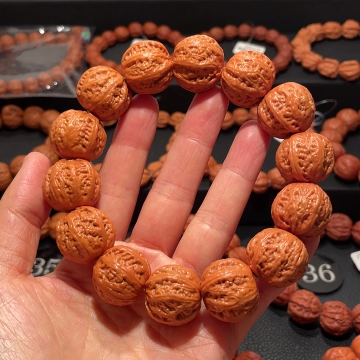 文玩核桃手串八棱手串2.2