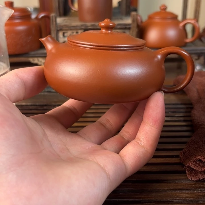 茶壶紫砂原矿紫砂手工制作