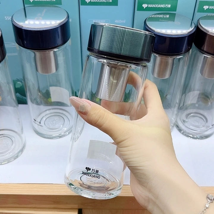 万象品牌单层玻璃杯U265-470绿
