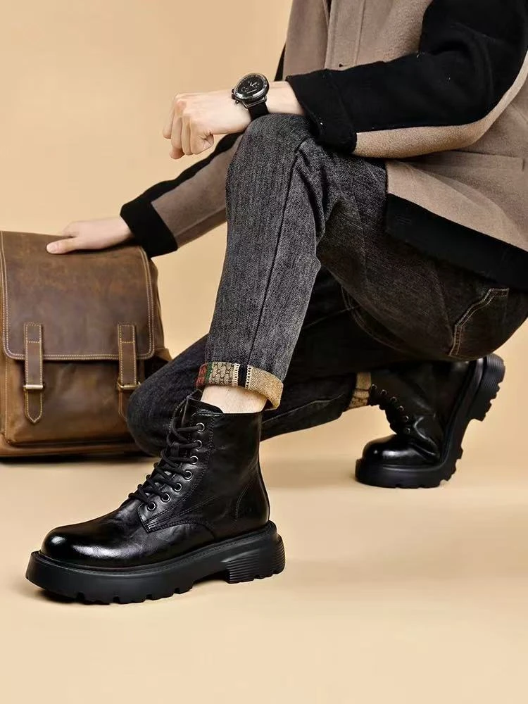 （上选尺码  下选编码） 加绒加厚雪地靴女2025新款真皮厚底软底