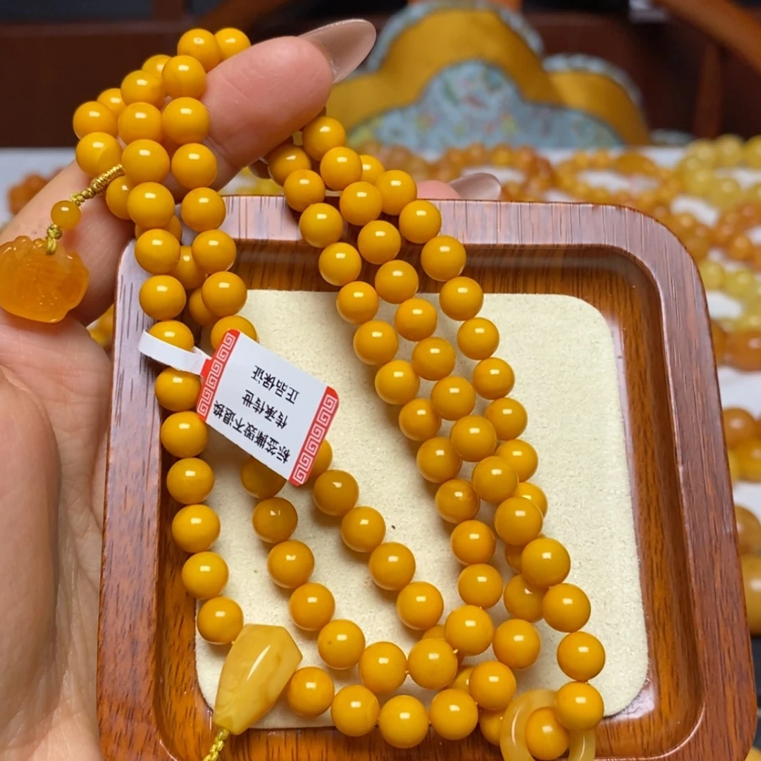 【闪购商品】蜜蜡手链未镶嵌手串