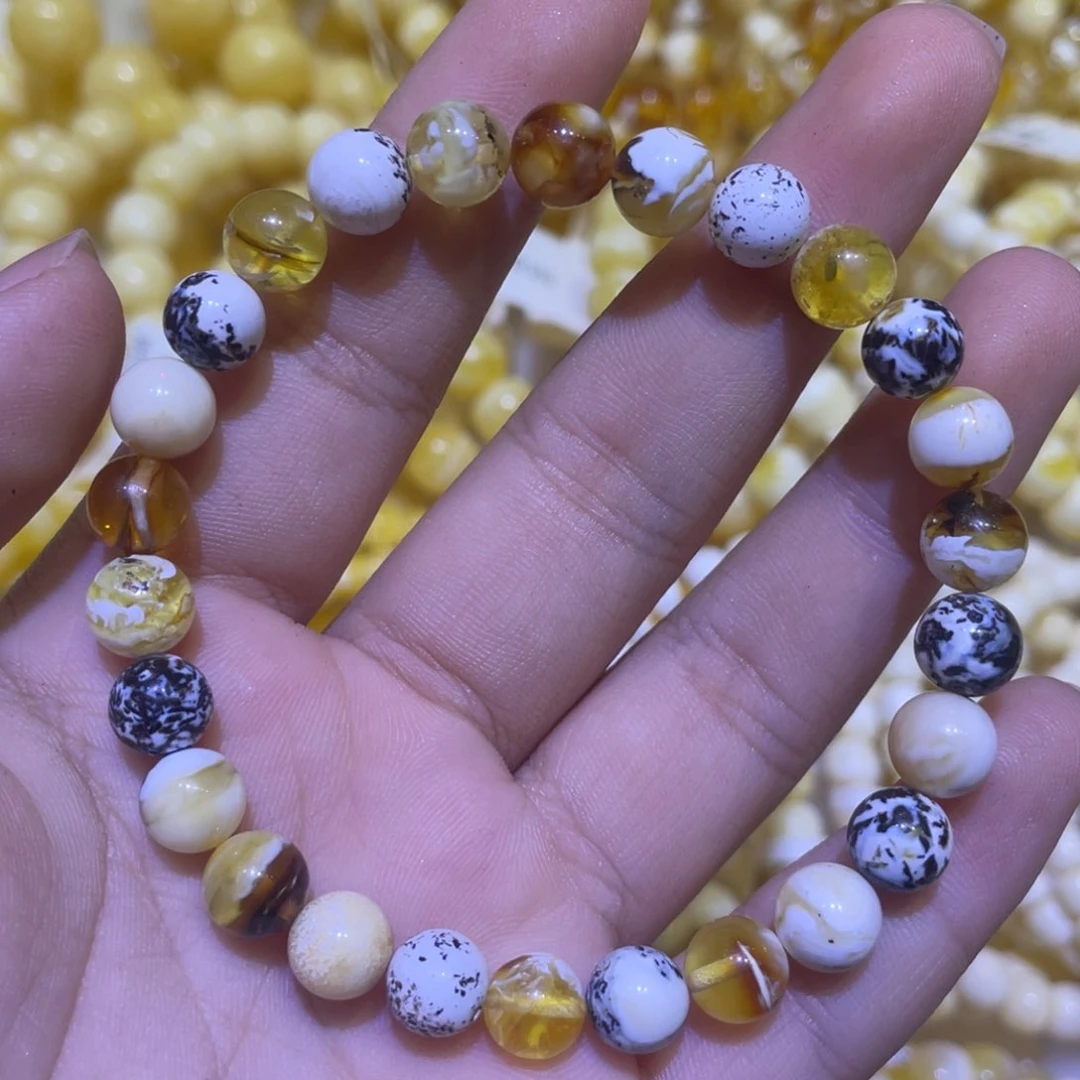 蜜蜡未镶嵌珠宝奇石7.7m