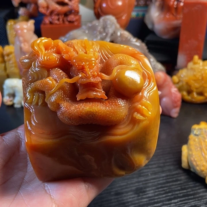 寿山石印石老挝田