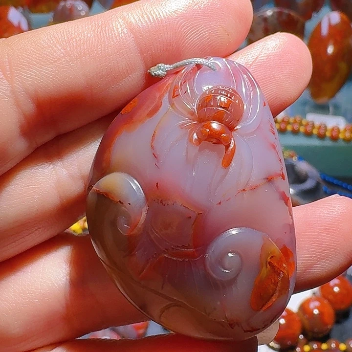 未镶嵌玛瑙/玉髓珠宝半成品