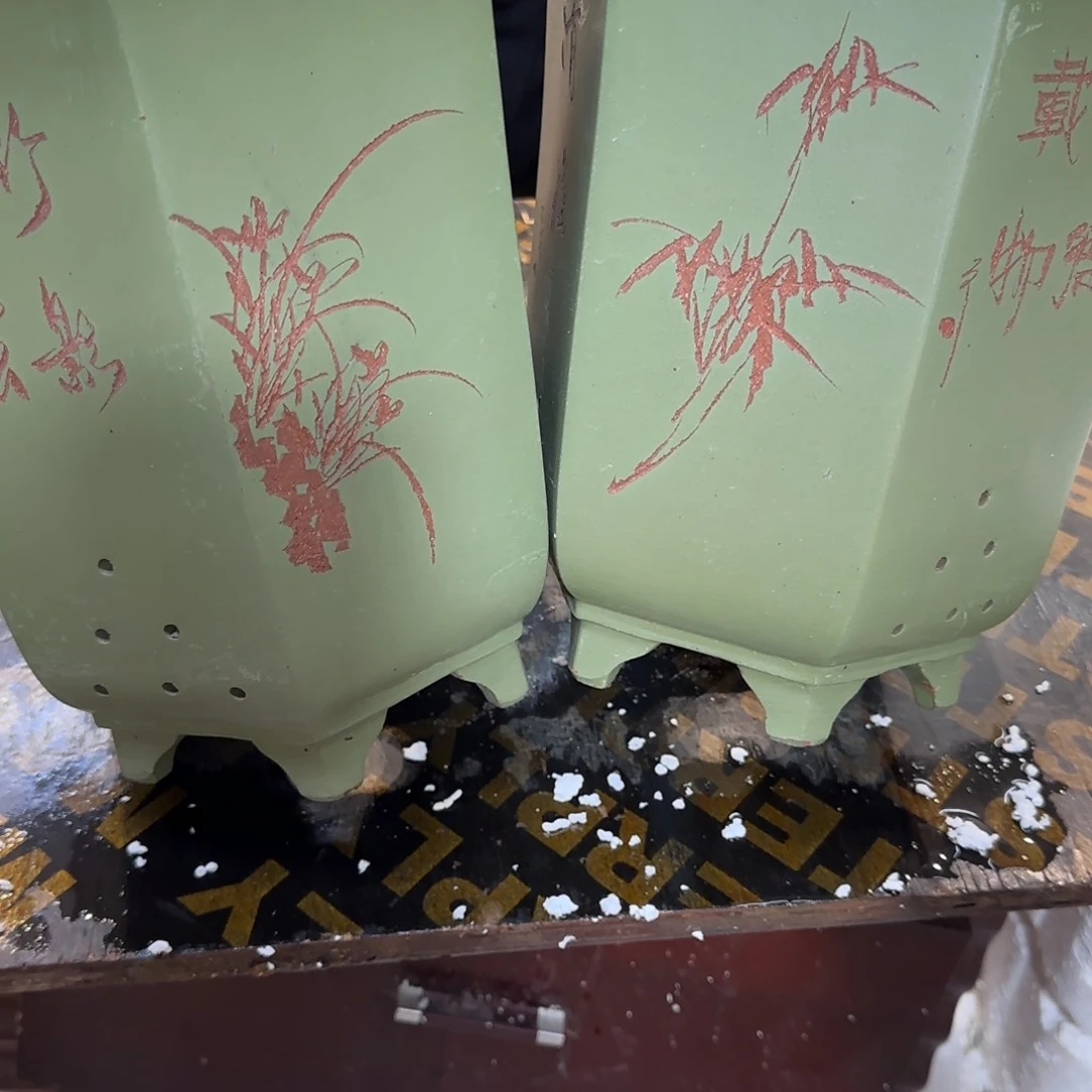 紫砂花盆口径20.22口径