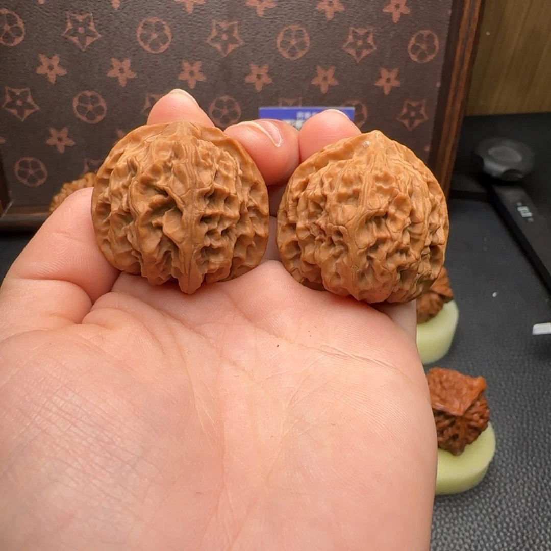 文玩核桃把件苹果园 34尺寸