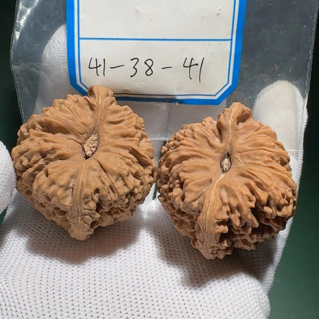 吊坠文玩核桃48号太极大凹h