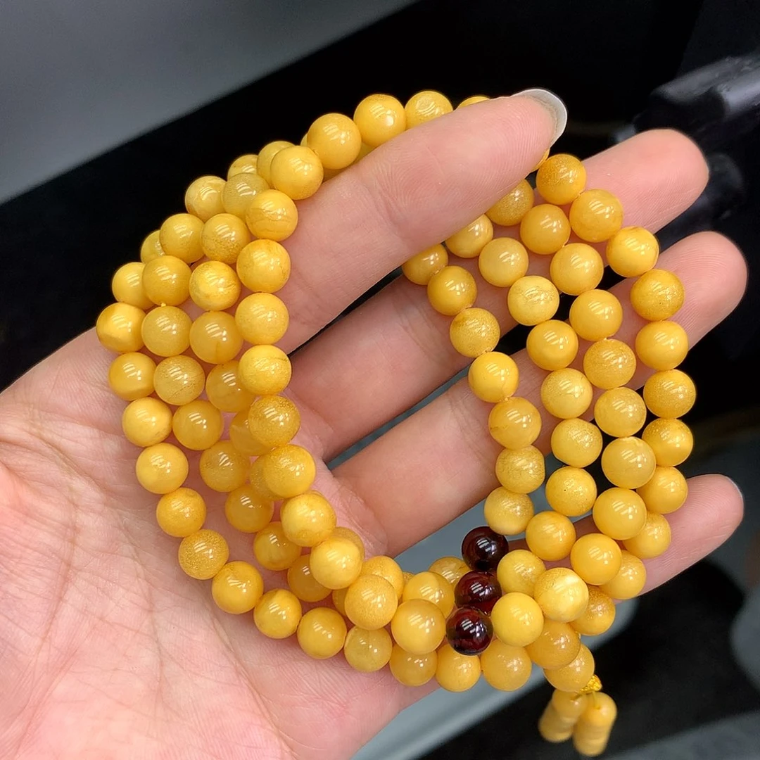 琥珀未镶嵌珠宝奇石7mm➕