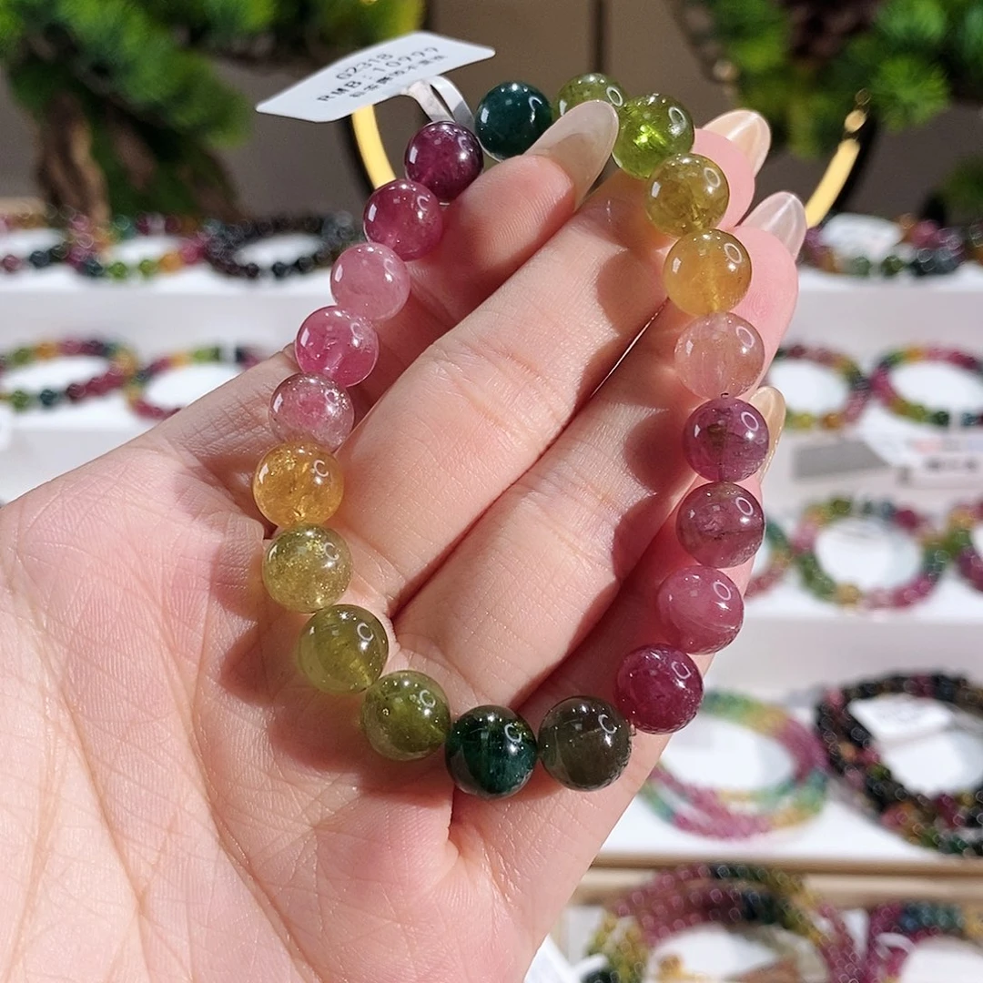 手链未镶嵌碧玺G2318素圈颜色微差