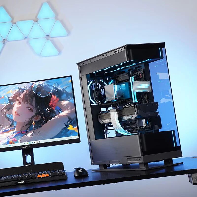 技嘉R9 9950X3D/9800X3D/RTX5090D/5080/5070Ti 电竞游戏设计主机