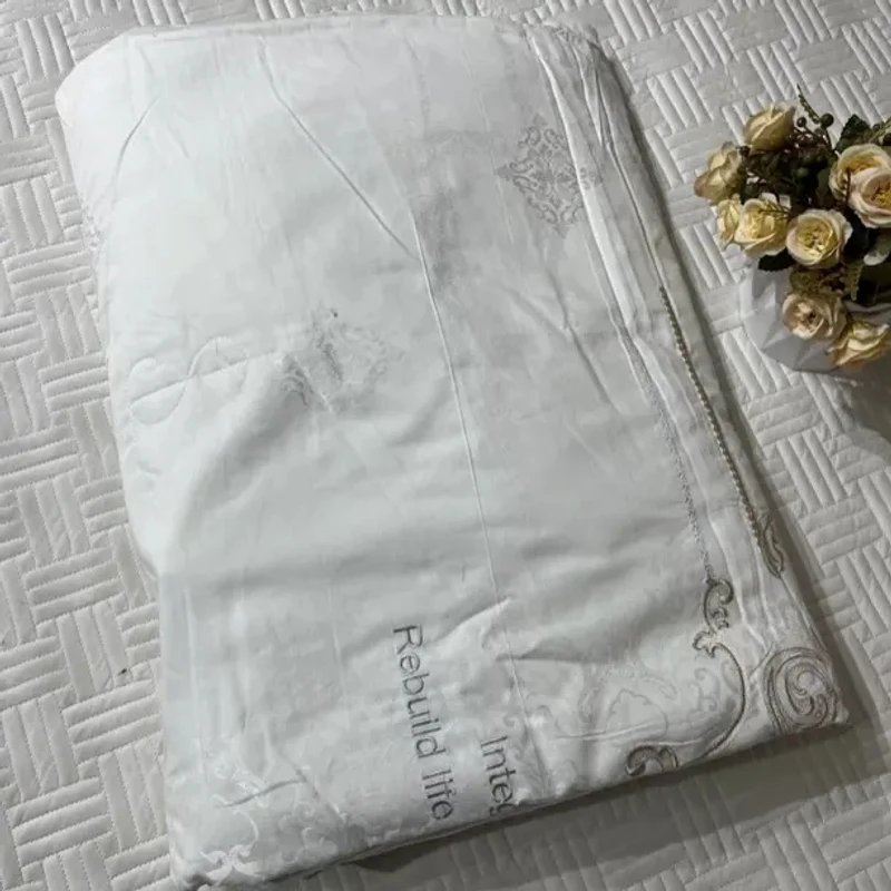 直播间样品～刺绣夏被200*230微瑕～C128