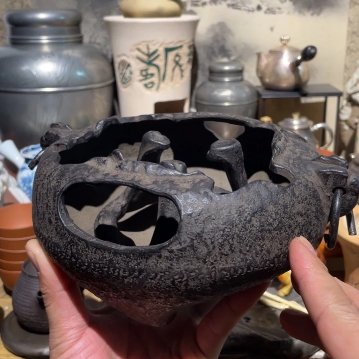 铁石****部铁炉子摆件的手工好物推荐