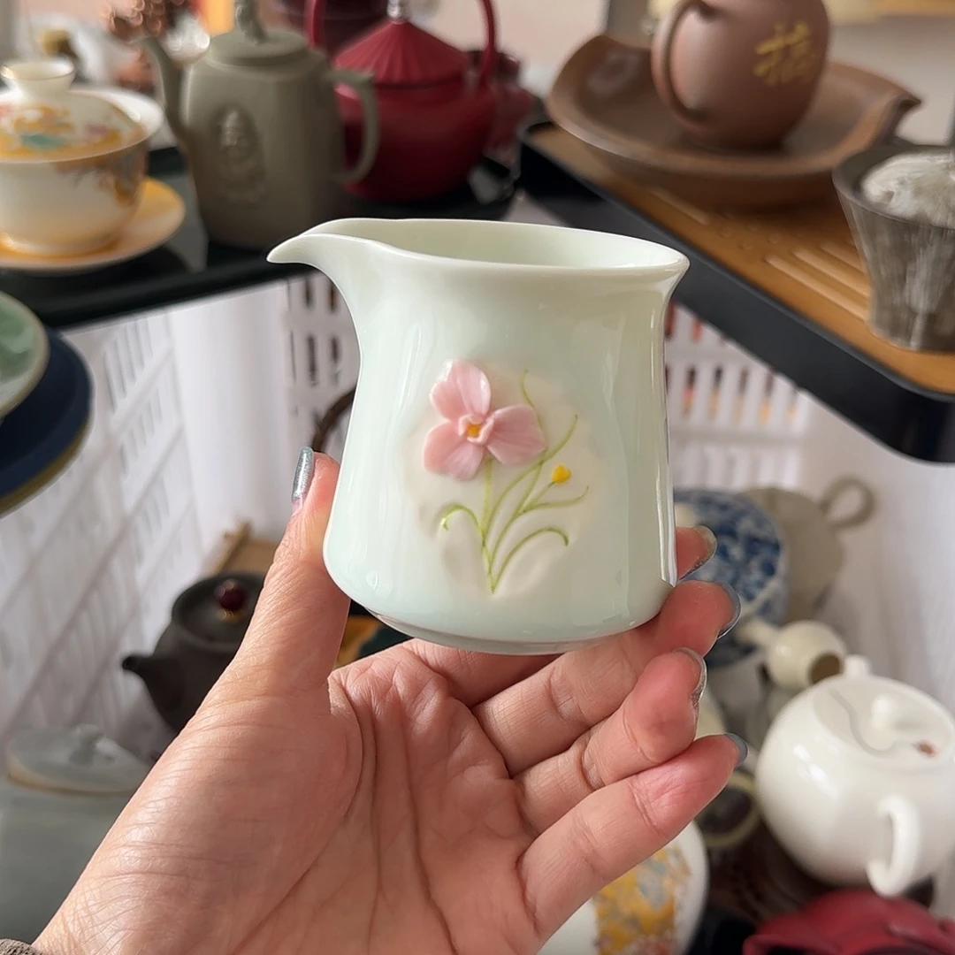 微瑕陶瓷茶具茶杯茶壶