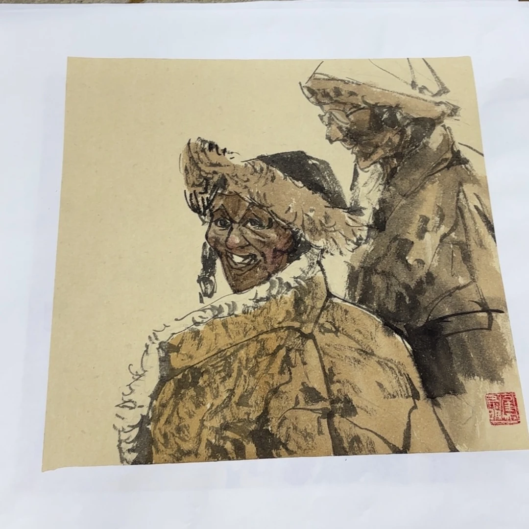 国画国画老师作品刘