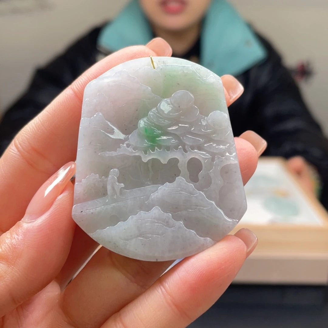 翡翠吊坠(不含链)未镶嵌