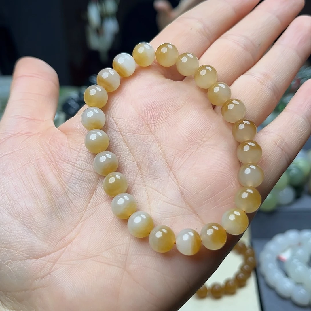 和田玉手链未镶嵌