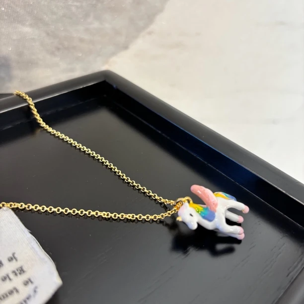 铜合金项链 独角兽飞马项链XL3269