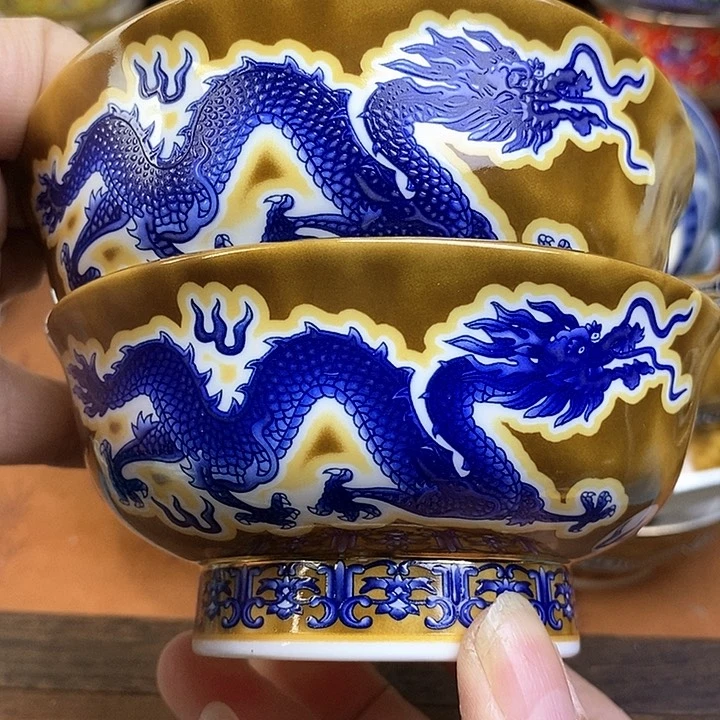 景德镇陶瓷藏式茶碗