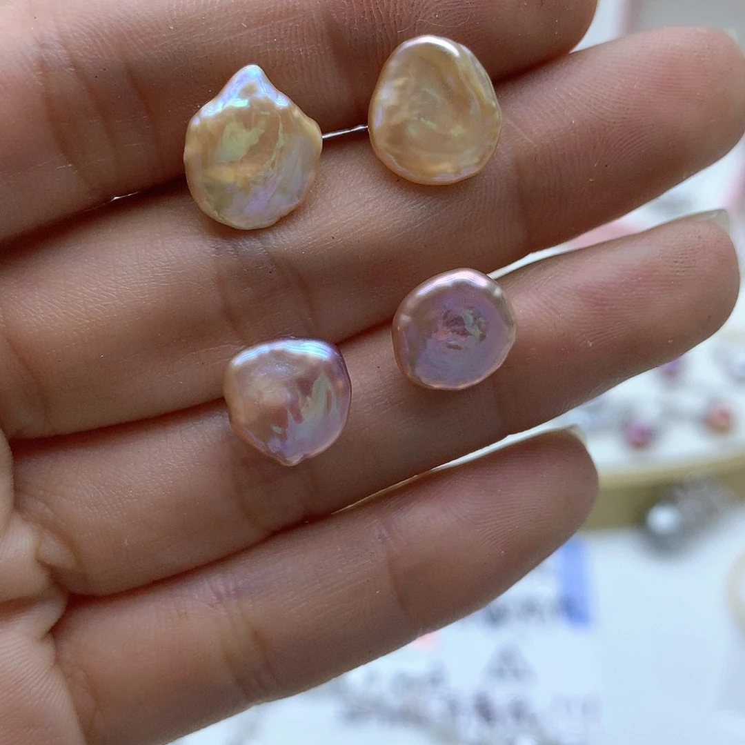 淡水珍珠耳饰未镶嵌多样性发1