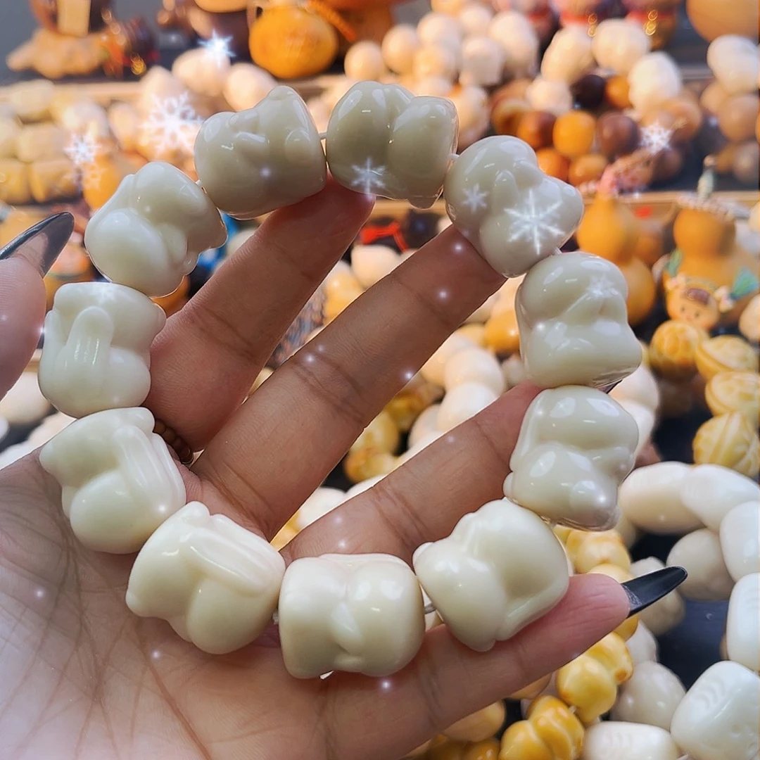 菩提根/象牙果手串垂耳兔