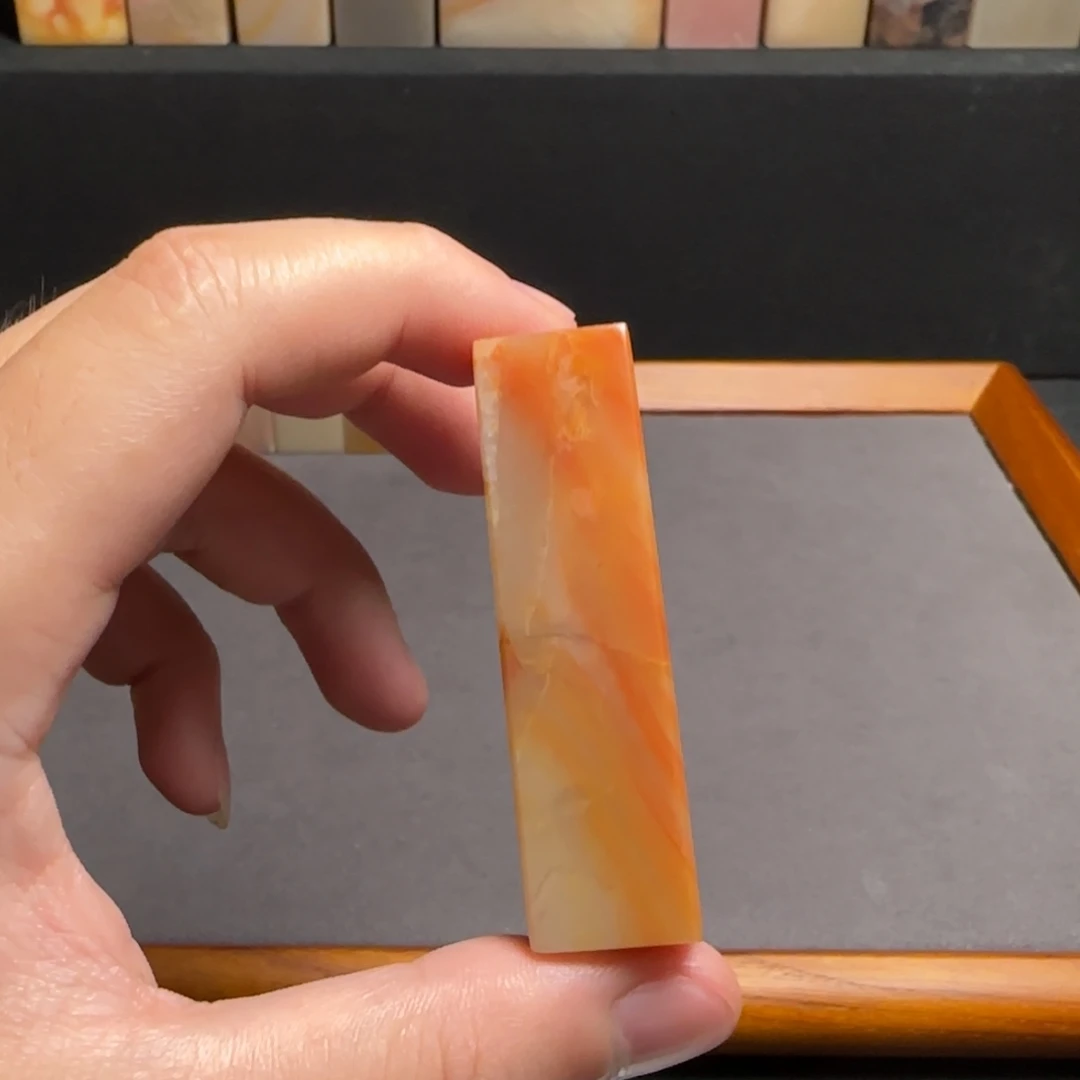 巴林石印石冻石1.6×5.9