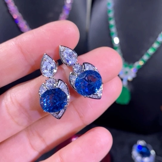 颈饰银S925镶嵌红宝石