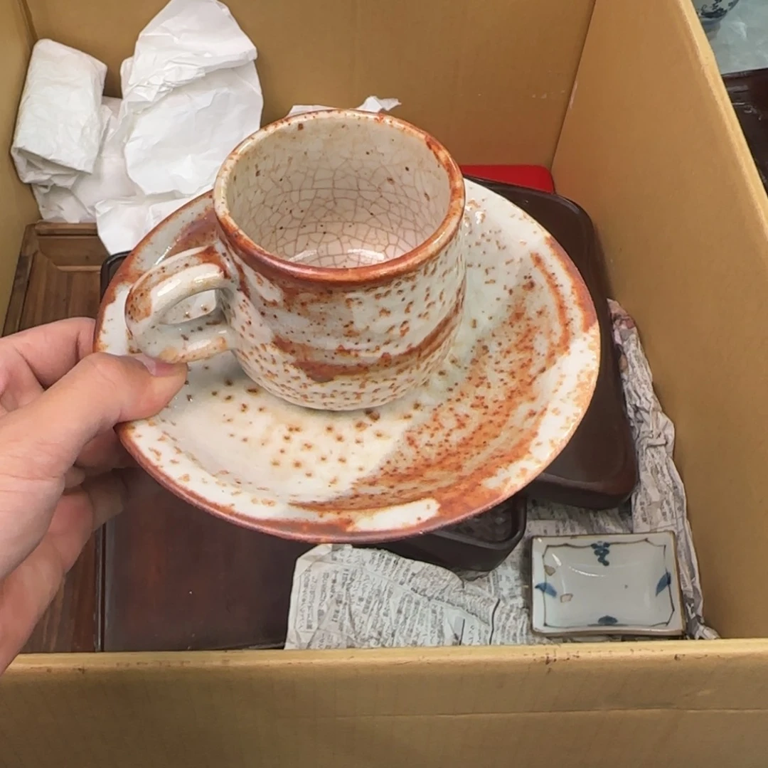 陶瓷孤品单件车里拍的