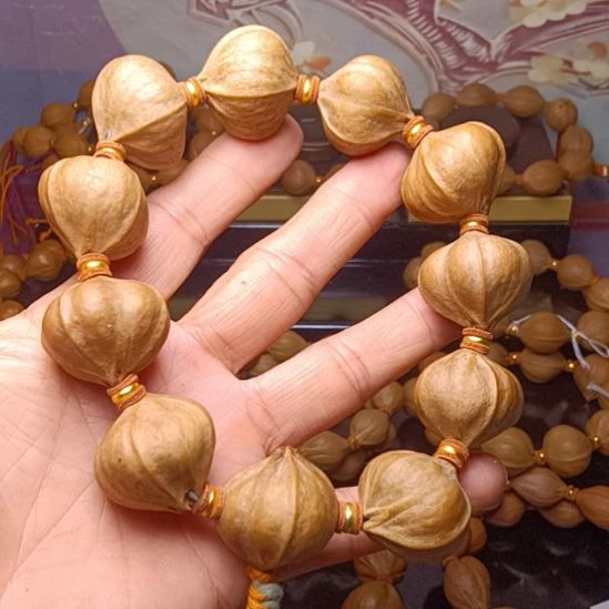 如***～手串/手链橄榄核橄榄核手串四花2.5