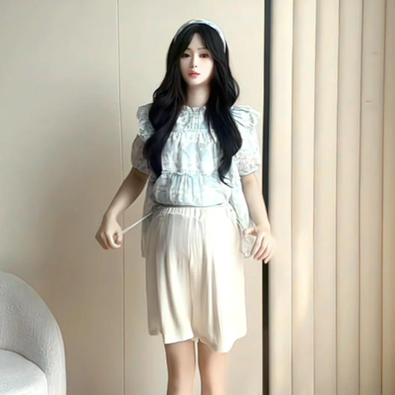 短裤夏季薄款外穿2025新款不勒肚子宽松透气裤子夏装