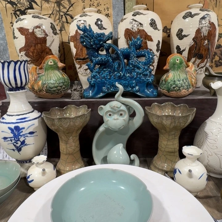 手工制作陶瓷摆件