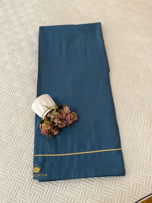 某某森刺绣双人被套200*230微瑕～R77