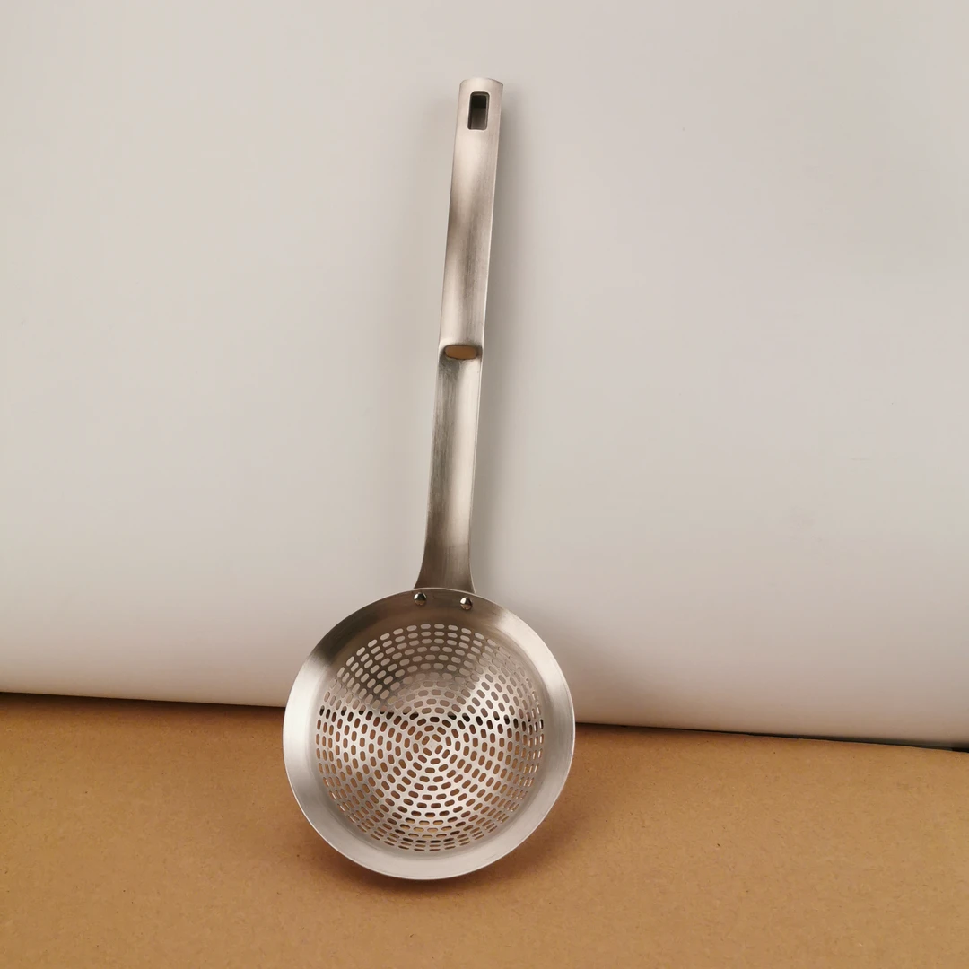 不锈钢304大号网漏勺厨房家用商用笊篱火锅捞勺捞面饺滤勺
