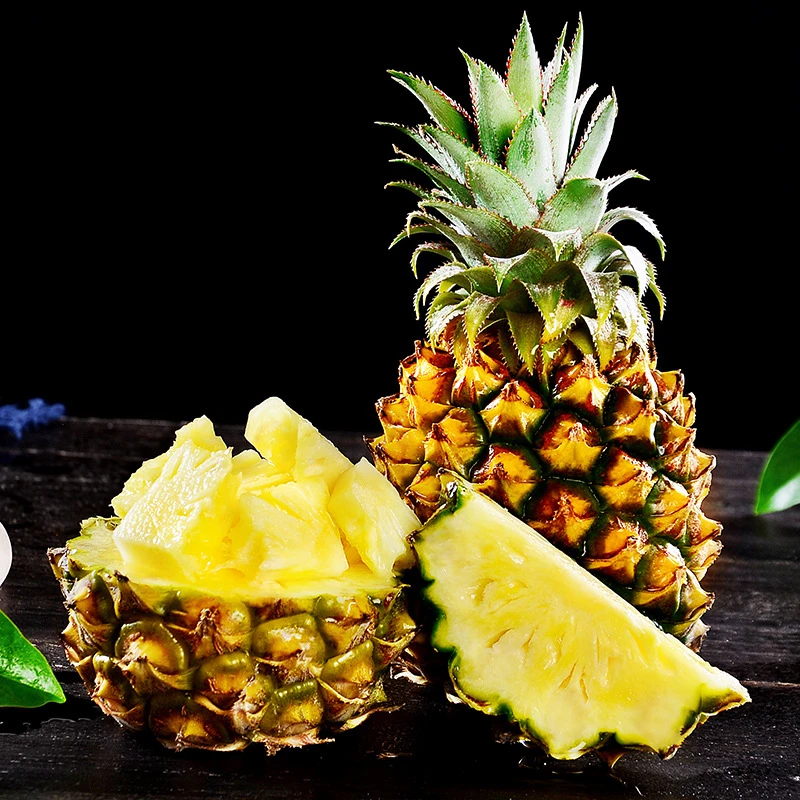 【海南正宗金钻凤梨】新鲜水果酸甜可口无需盐水侵泡现摘现发非菠萝